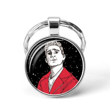 Load image into Gallery viewer, La Casa De Papel keyring The House of Paper necklace Money Heist Keychain Salvador Dali Professor Funny Key Chain Jewelry Gift