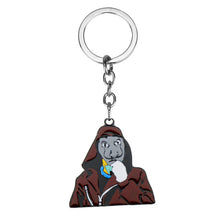 Load image into Gallery viewer, La Casa De Papel keyring The House of Paper necklace Money Heist Keychain Salvador Dali Professor Funny Key Chain Jewelry Gift