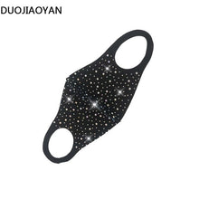 Load image into Gallery viewer, DUOJIAOYAN Fashion NEW acrylic diamond Decoration Mask Jewlery Woman veil shiny rhinestone Night club mask Accessories
