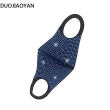 Load image into Gallery viewer, DUOJIAOYAN Fashion NEW acrylic diamond Decoration Mask Jewlery Woman veil shiny rhinestone Night club mask Accessories

