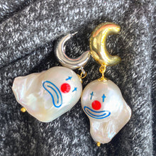 Load image into Gallery viewer, 2020 New Fashion Punk Clown Face Pearl Earrings Special Shaped Earrings For Women Girl Jewlery
