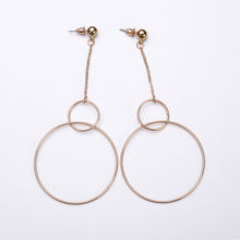 Load image into Gallery viewer, 2019 Fashion Statement Earrings Big Geometric earrings For Women Hanging Dangle Earrings Drop Earing modern Jewelry Wholesale
