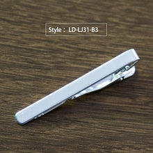 Load image into Gallery viewer, New Simple Fashion Style Tie Clip for Men Metal Gold Tone Simple Bar Clasp Practical Necktie Clasp Tie Pin for Mens Gift
