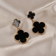 Load image into Gallery viewer, Popular European and American new four-leaf clover pendant ladies temperament earrings
